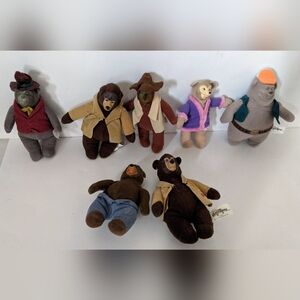 McDonalds Disney's Country Bear Jamboree Plush Toy Lot